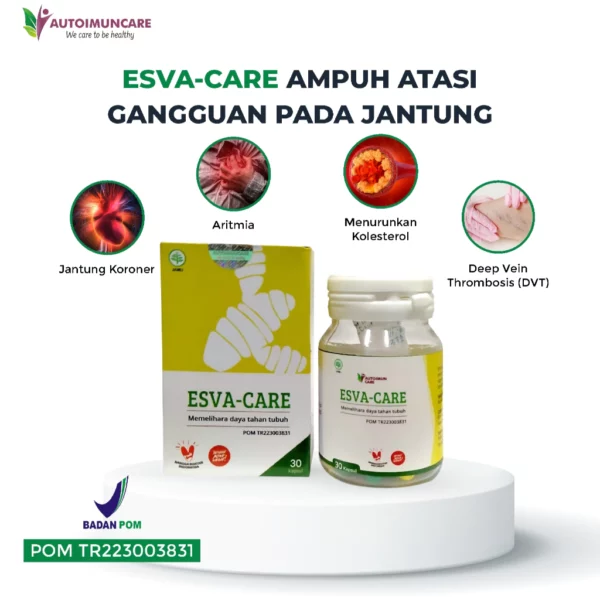 ESVA-CARE - Obat Herbal untuk Mendukung Kesehatan Jantung dan Hipertensi - Image 2